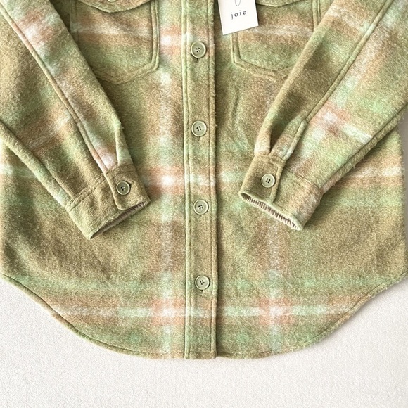 JOIE Plaid Shacket - Picture 7 of 11